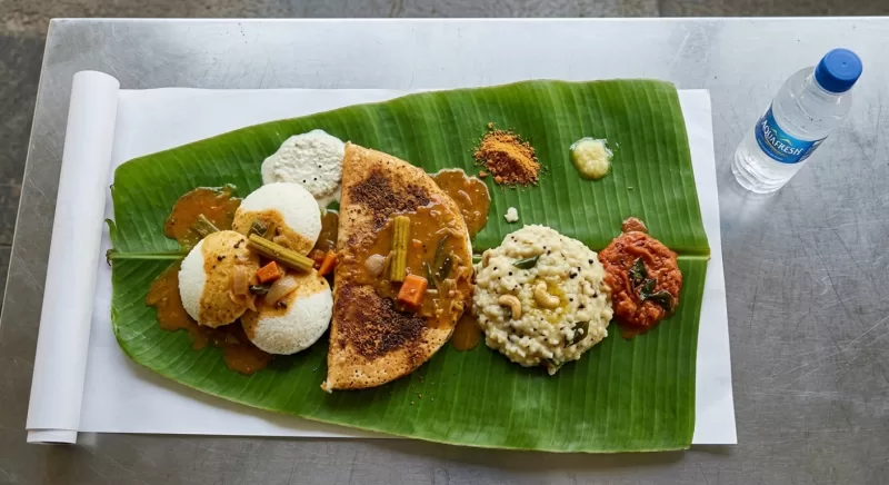 Vegetarian wedding catering menu in Madurai