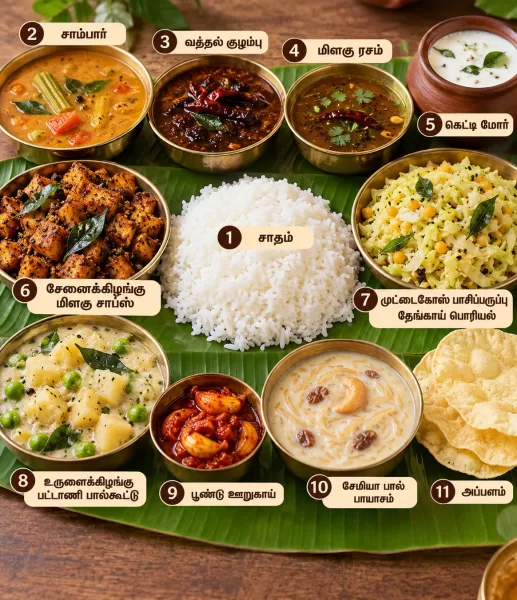 Traditional Vegetarian Wedding Lunch Dishes Every Guest Will Enjoy